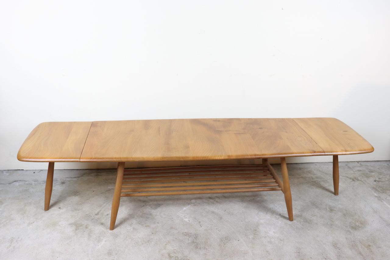 アーコール社 ercol　ラック付バタフライコーヒーテーブル　 さ3-2