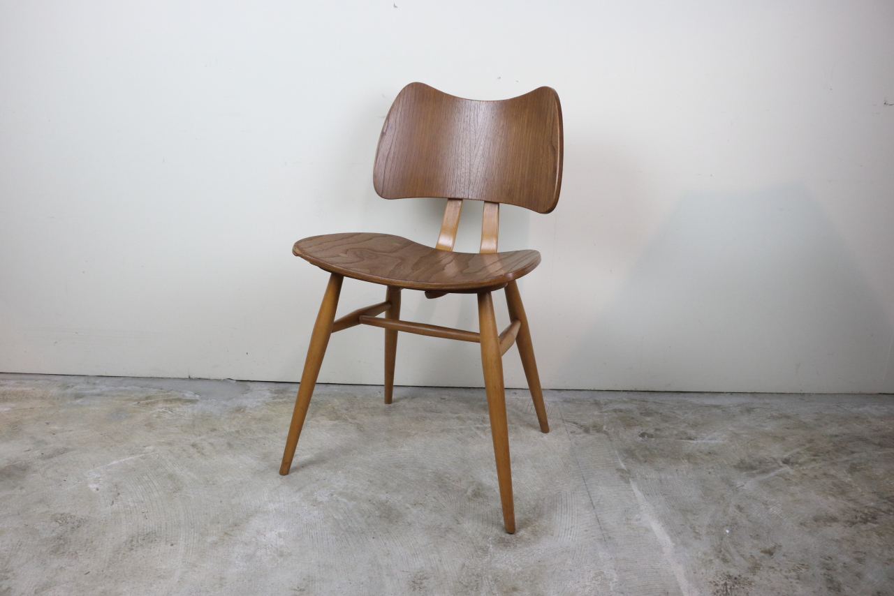 お買い得！　イギリス　アーコール社 ercol　バタフライチェア　レア　け8-1