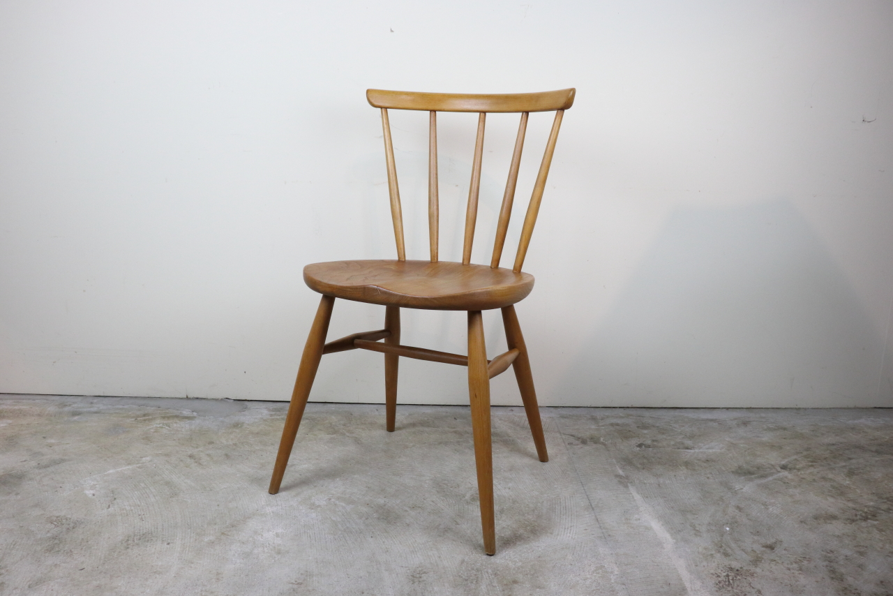イギリス アーコール社  ercol　レア　ファンバックチェア　 ち8-7　　