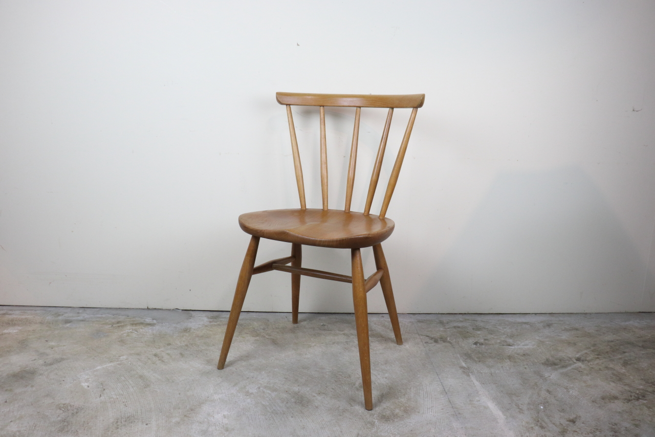 イギリス アーコール社  ercol　レア　ファンバックチェア　 ち8-8　