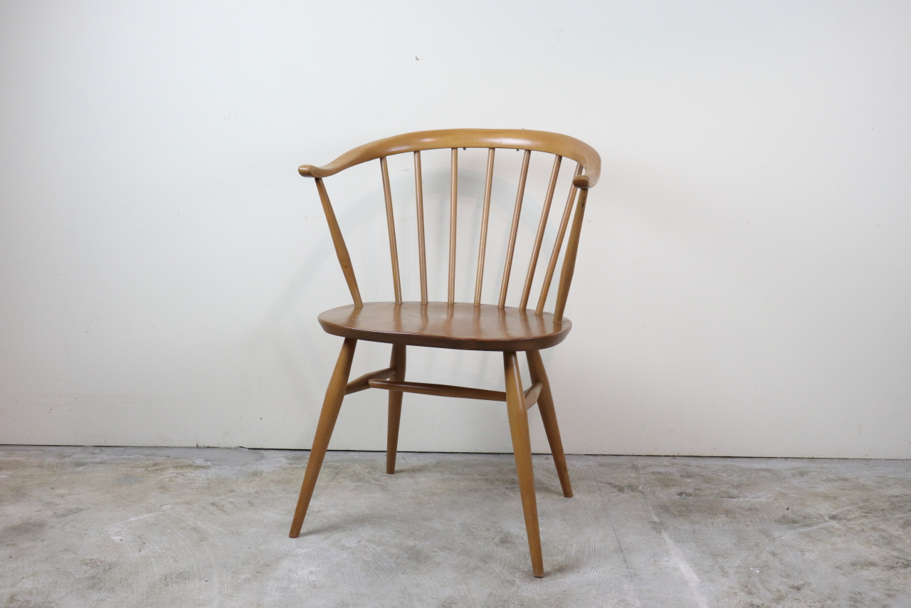 イギリス アーコール社 ercol カウホーン スモーカーズチェア　 け19-1