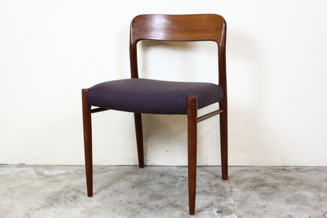 J.L.モラー No.75　ダイニングチェア 北欧　デンマーク　ヴィンテージ