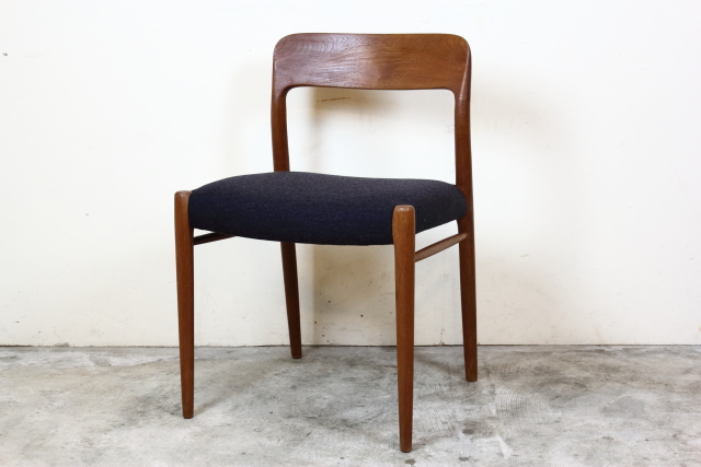 J.L.モラー No.75　ダイニングチェア 北欧　デンマーク　ヴィンテージ