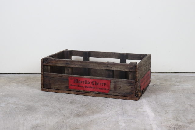 イギリス　アンティーク　木箱　ウッドボックス　収納ボックス