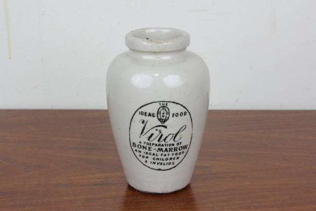 イギリス　アンティーク　ボトル　ヴァイロール　virol