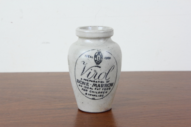 イギリス　アンティーク　ボトル　ヴァイロール　virol