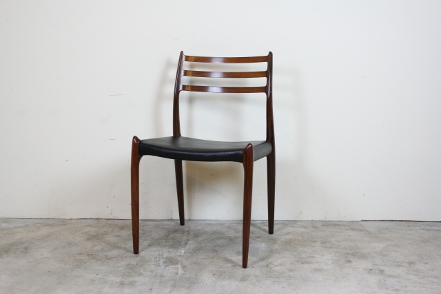 J.L.Moller Model78　Ｊ.Ｌ.モラー　ダイニングチェア　ローズウッド