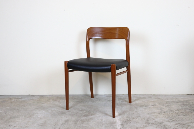 J.L.モラー　No.80　ダイニングチェア　チーク　北欧　ヴィンテージ