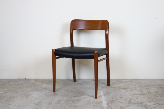 J.L.モラー　No.90　ダイニングチェア　チーク　北欧　ヴィンテージ