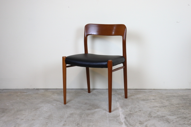 J.L.モラー　No.100　ダイニングチェア　チーク　北欧　ヴィンテージ