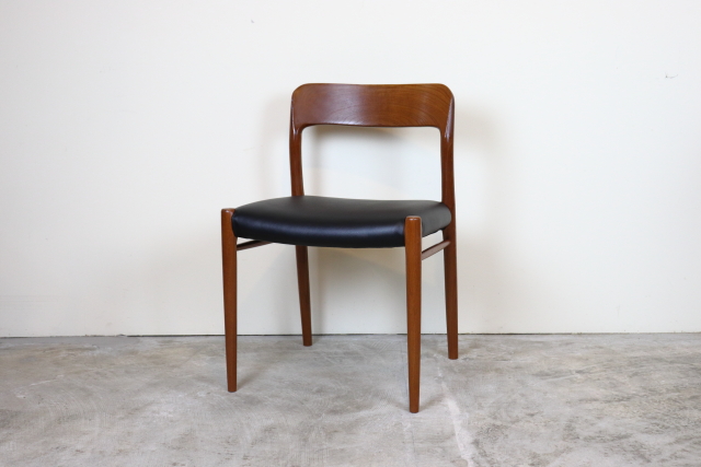 J.L.モラー　No.105　ダイニングチェア　チーク　北欧　ヴィンテージ