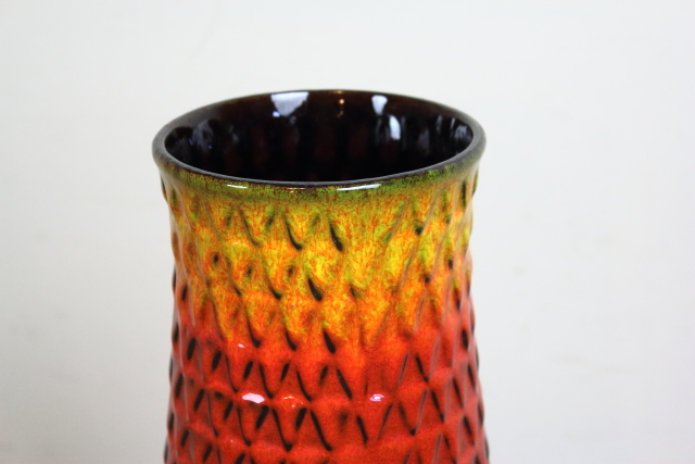 FAT-LAVA ファットラヴァ　西ドイツ　陶器　壺　花瓶　ヴィンテージ