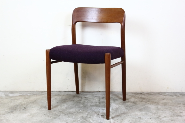 J.L.モラー No.75　ダイニングチェア 北欧　デンマーク　ヴィンテージ