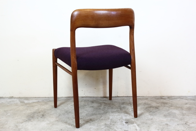 J.L.モラー No.75　ダイニングチェア 北欧　デンマーク　ヴィンテージ