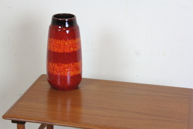 FAT-LAVA ファットラヴァ　西ドイツ　陶器　壺　花瓶　ヴィンテージ