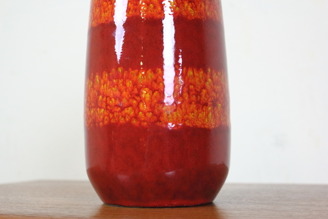 FAT-LAVA ファットラヴァ　西ドイツ　陶器　壺　花瓶　ヴィンテージ