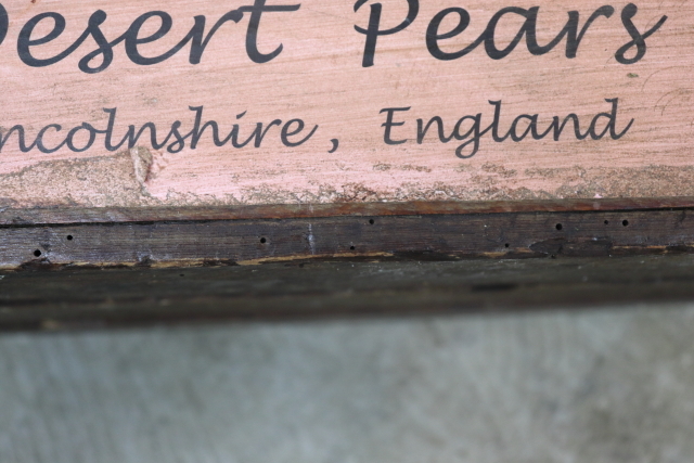 イギリス　アンティーク　木箱　ウッドボックス　収納ボックス