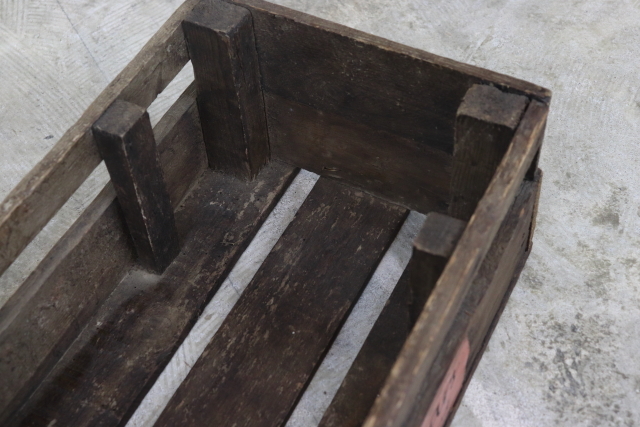 イギリスアンティーク ウッドボックス コンテナ 収納 イギリスアンティーク ウッドボックス コンテナ 収納