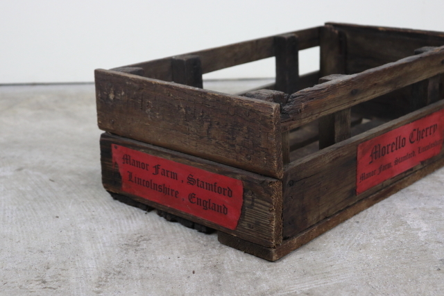 イギリスの農家の木箱 Sサイズ U92-15
