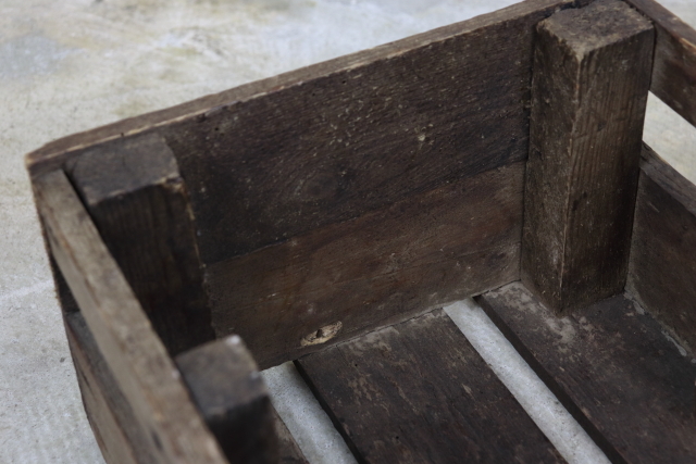 イギリス　アンティーク　木箱　ウッドボックス　収納ボックス　