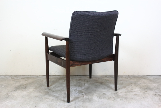 フィンユール　ディプロマットチェア　ローズウッド　ヴィンテージ　デンマーク