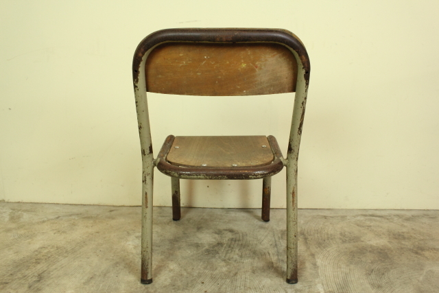 スタッキングチェア　スクールチェア　ヴィンテージ　チャイルドチェア