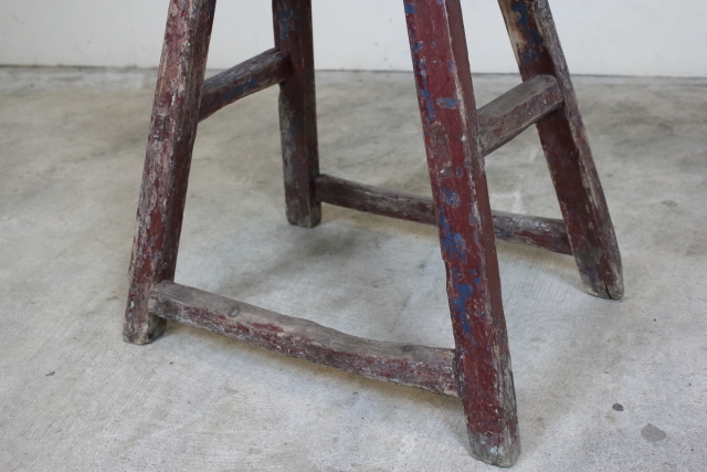 アンティーク　スツール 木製無垢 スツール イギリス アンティーク Z93-3