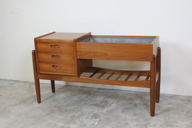 デンマーク　北欧　プランターチェスト　ヴィンテージ