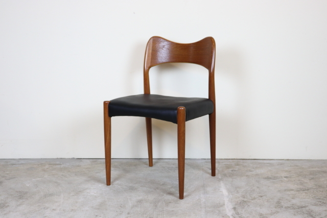 Arne Hovmand Olsen　ダイニングチェア チーク　北欧　デンマーク　ヴィンテージ　