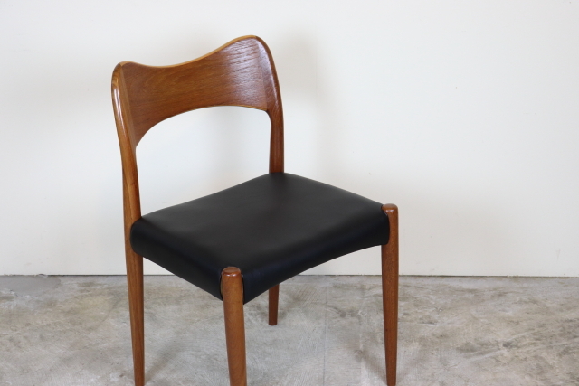 Arne Hovmand Olsen　ダイニングチェア チーク　北欧　デンマーク　ヴィンテージ　