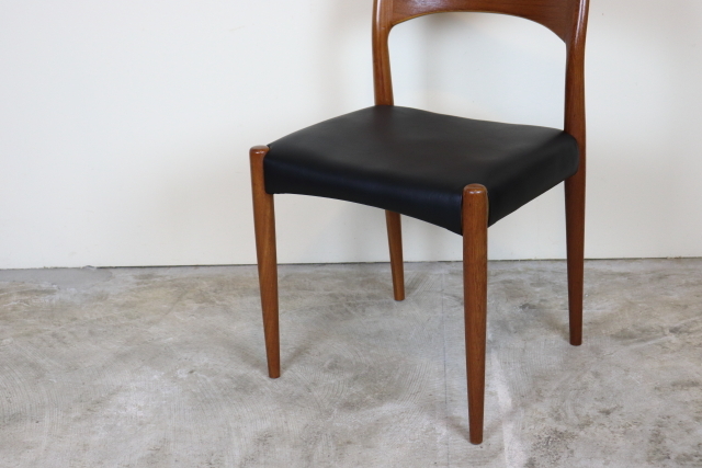 Arne Hovmand Olsen　ダイニングチェア チーク　北欧　デンマーク　ヴィンテージ　