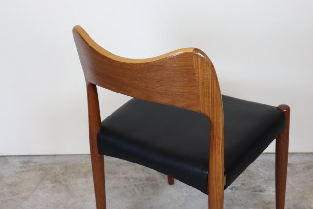 Arne Hovmand Olsen　ダイニングチェア チーク　北欧　デンマーク　ヴィンテージ　