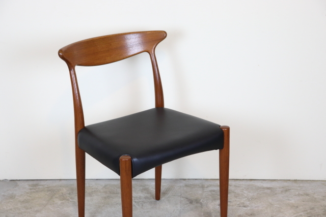 デンマーク 家具 Arne Hovmand Olsen ダイニング　チェア Dining Chair Arne Hovmand Olsen 4脚set チーク 北欧家具 通販