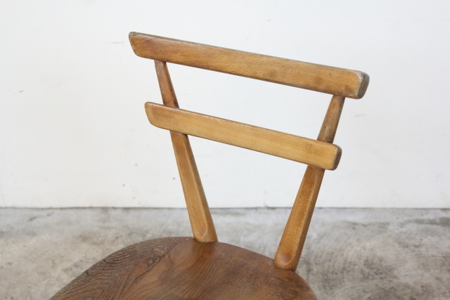 イギリスアーコール社 ercol チャイルドチェア イエロードット