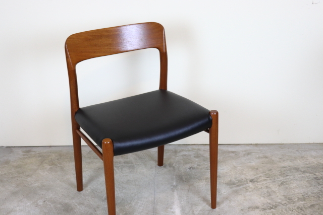 J.L.モラー　No.91　ダイニングチェア　チーク　北欧　ヴィンテージ