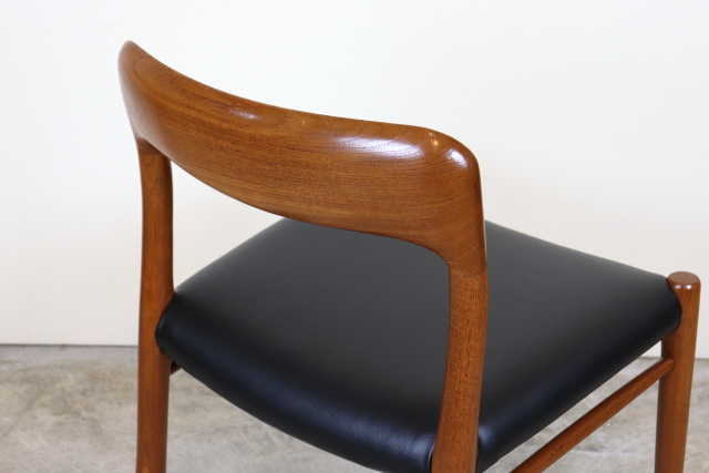 J.L.モラー　No.93　ダイニングチェア　チーク　北欧　ヴィンテージ