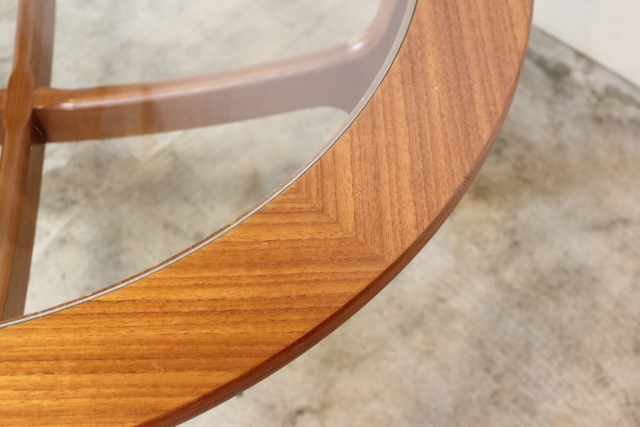 G-PLAN　ジープラン　ガラストップコーヒーテーブル