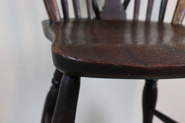 イギリス　アンティーク　ホイルバックチェア　ウィンザーチェア　ダイニングチェア