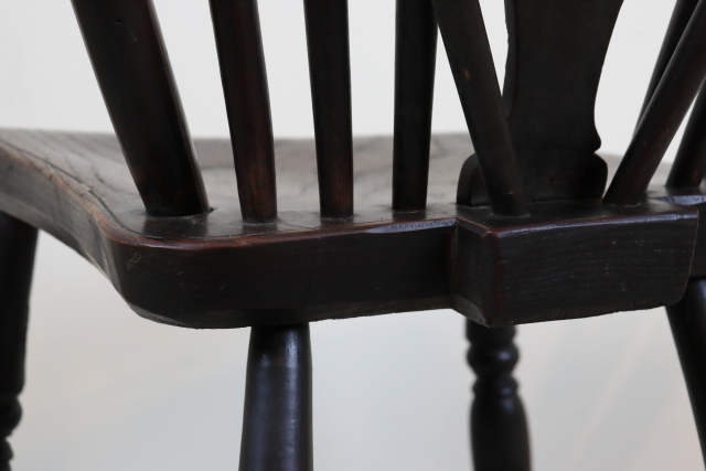 イギリス　アンティーク　ホイルバックチェア　ウィンザーチェア　ダイニングチェア