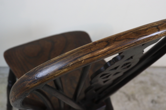 イギリス　アンティーク　ホイルバックチェア　ウィンザーチェア　ダイニングチェア