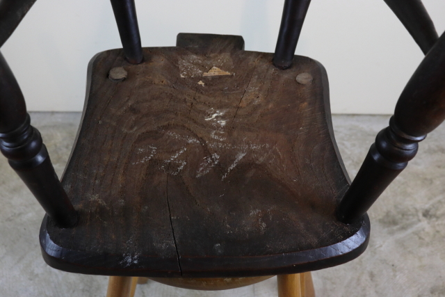 イギリス　アンティーク　ホイルバックチェア　ウィンザーチェア　ダイニングチェア