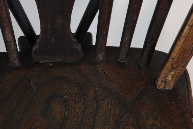 イギリス　アンティーク　ホイルバックチェア　ウィンザーチェア　ダイニングチェア