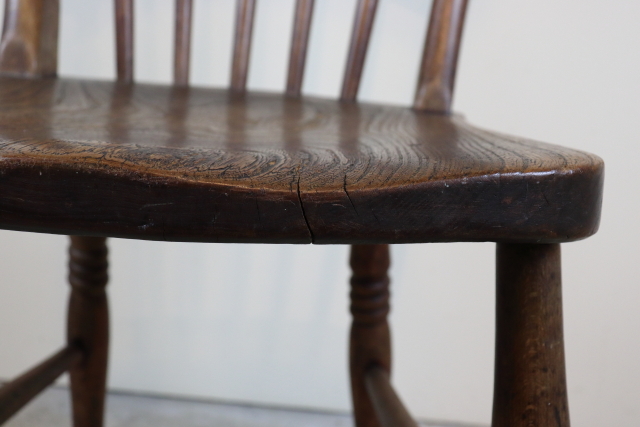 イギリス　アンティーク　キッチンチェア　ダイニングチェア