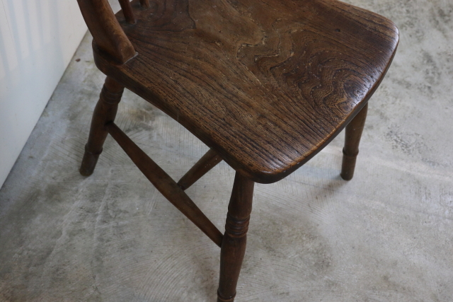 イギリス　アンティーク　キッチンチェア　ダイニングチェア