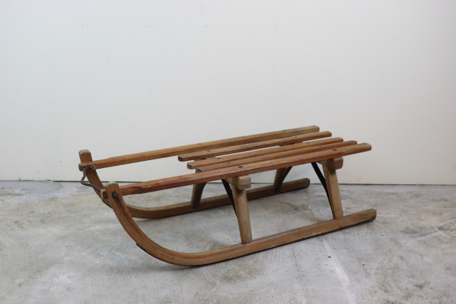 davos germina ドイツ　ヴィンテージそり　木製