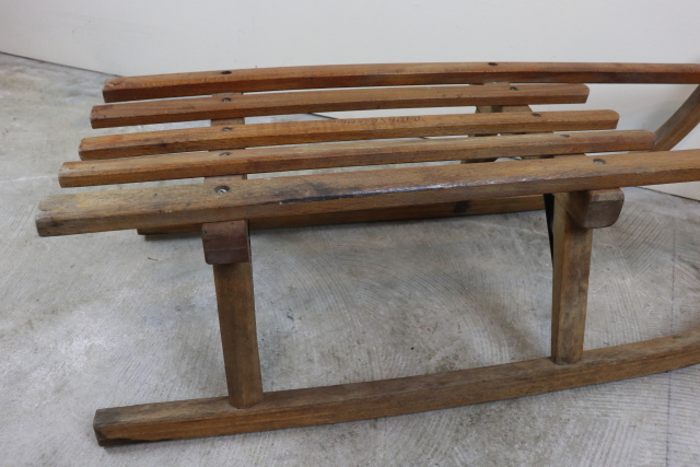 davos germina ドイツ　ヴィンテージそり　木製