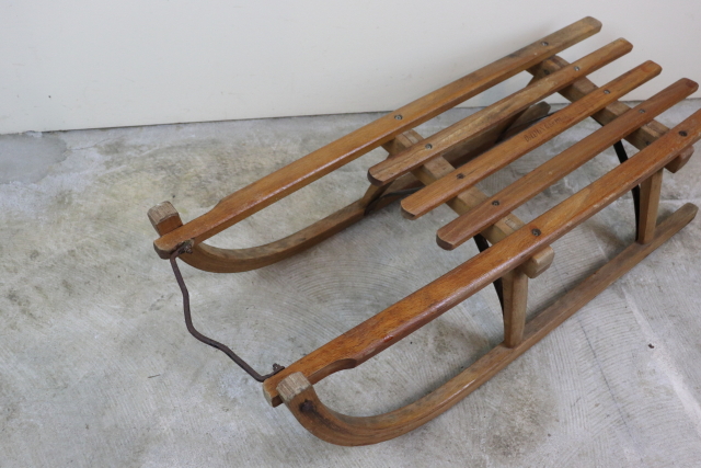 davos germina ドイツ　ヴィンテージそり　木製