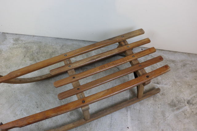 davos germina ドイツ　ヴィンテージそり　木製