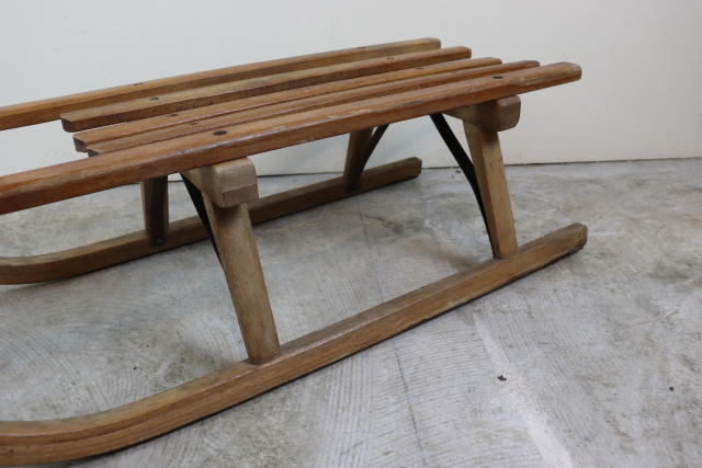 davos germina ドイツ　ヴィンテージそり　木製