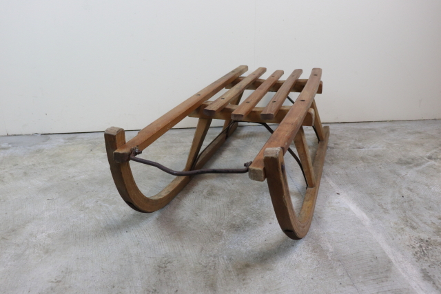 davos germina ドイツ　ヴィンテージそり　木製